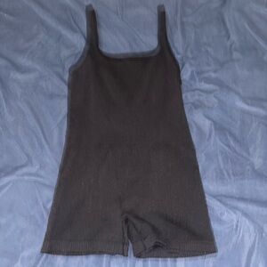 Black Women’s Tank-Top Bodysuit